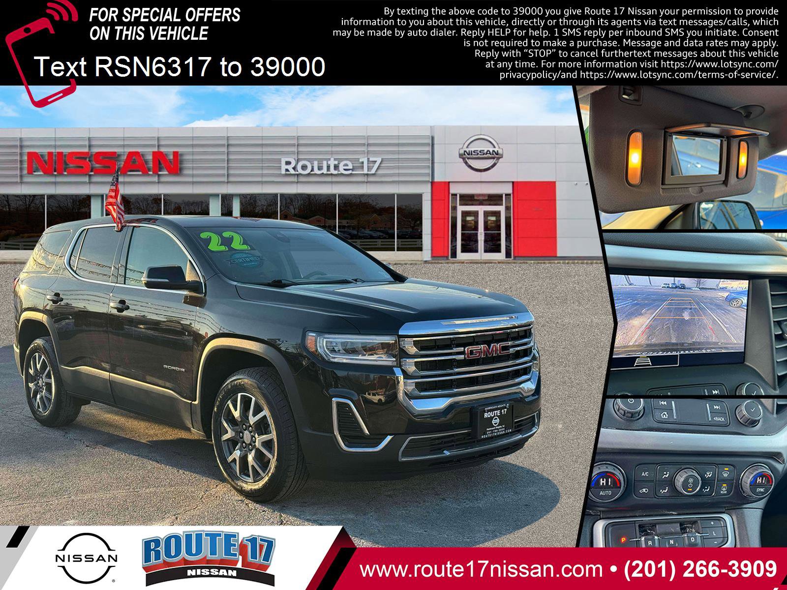 Used 2022 GMC Acadia SLE