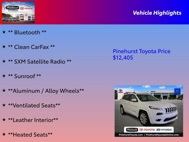 Used 2017 Jeep Cherokee Overland w/ Technology Group FWD image 16