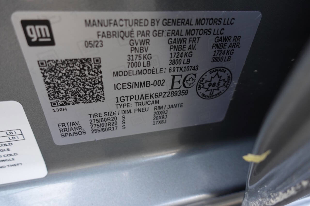 Used 2023 GMC Sierra 1500 Pro w/ Graphite Edition image 18