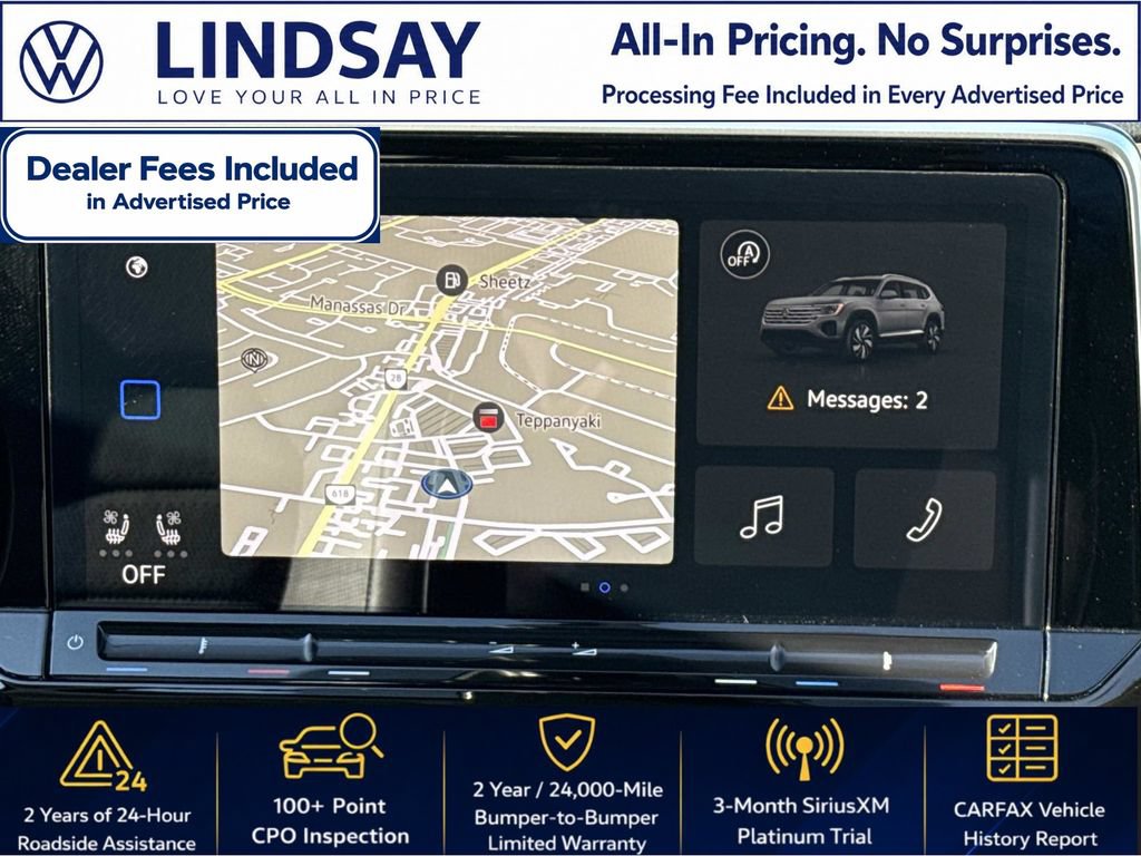 Used 2025 Volkswagen Atlas SEL AWD/4WD image 15