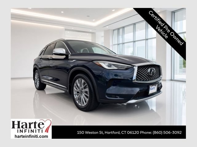 Certified 2025 INFINITI QX50 Luxe w/ Accent Package AWD/4WD video 1