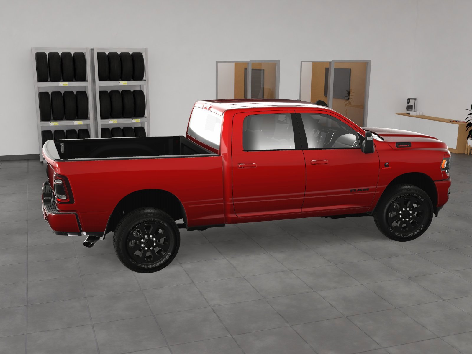 New 2024 RAM 2500 Big Horn w/ Night Edition AWD/4WD image 34