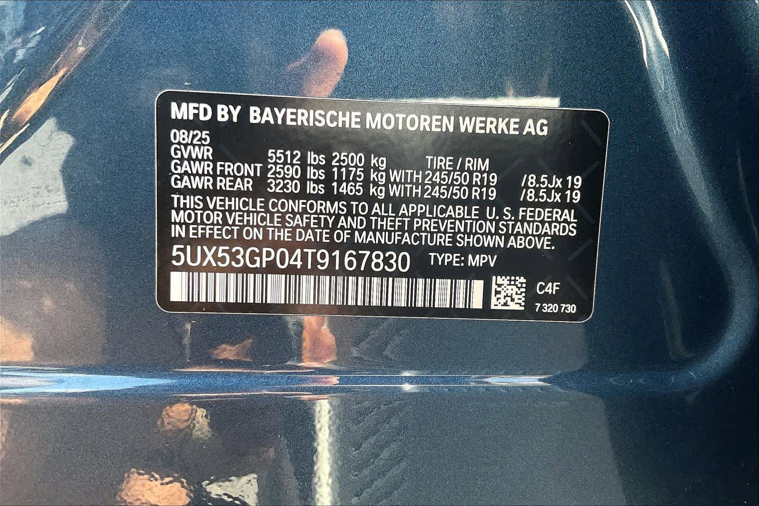 Used 2026 BMW X3 xDrive30 w/ Convenience Package AWD/4WD image 37