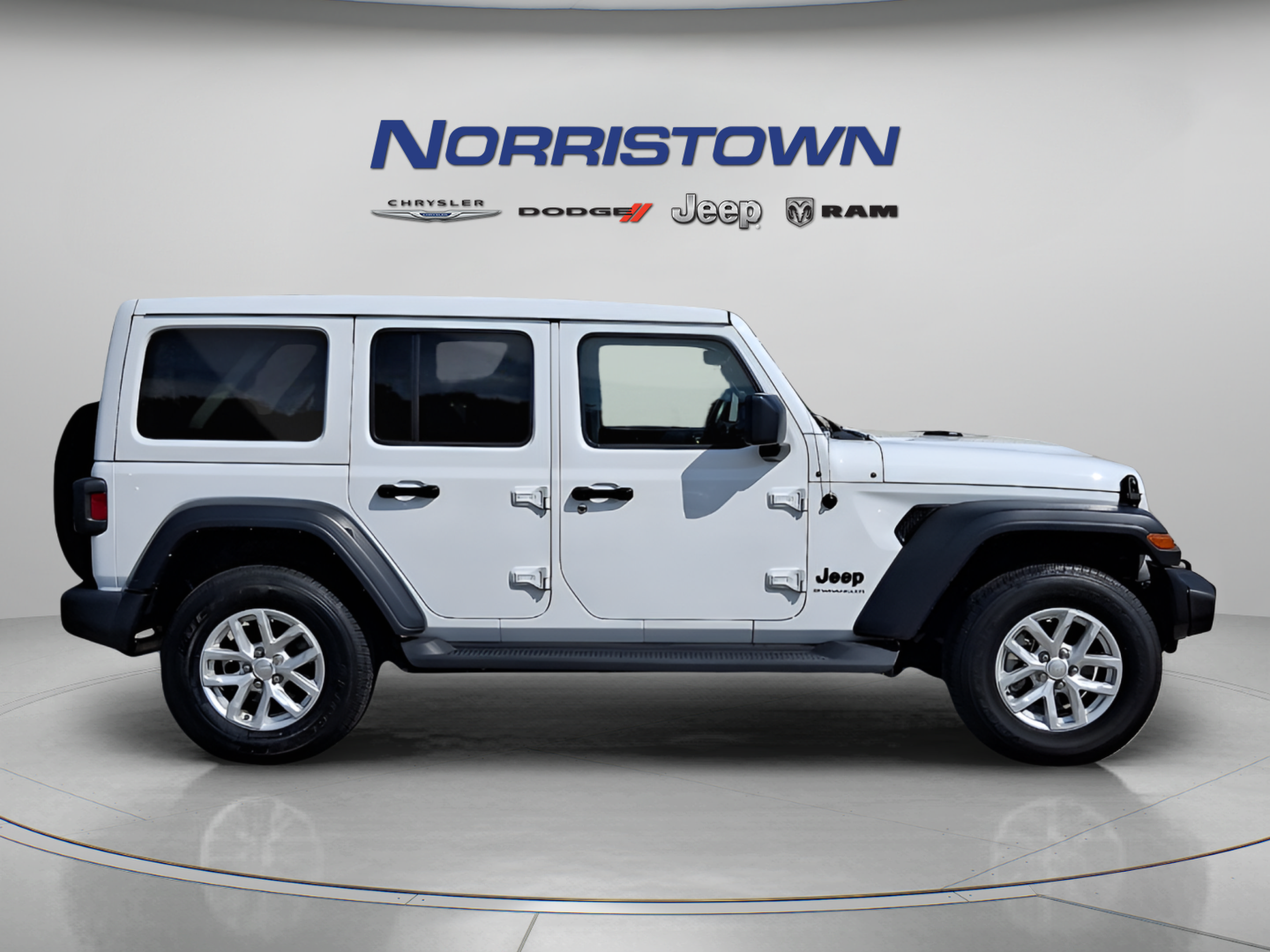 Certified 2023 Jeep Wrangler Unlimited Sport w/ Sun And Sound Package AWD/4WD image 7