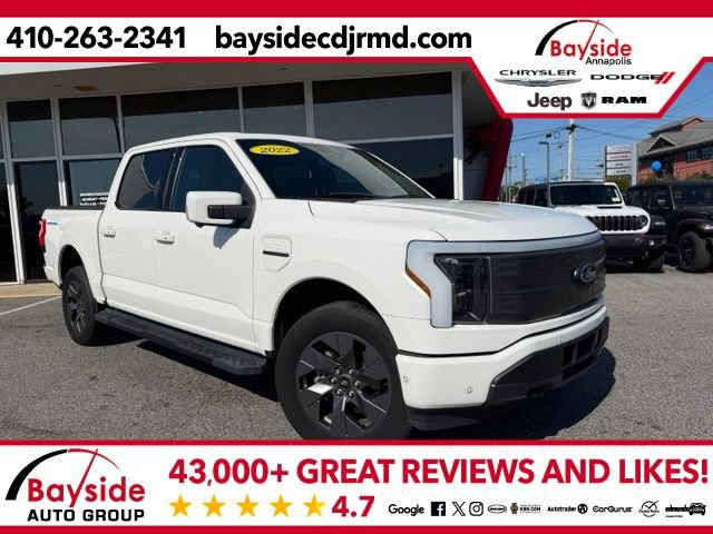 Used 2022 Ford F150 Lightning Lariat w/ Equipment Group 511A High AWD/4WD image 1