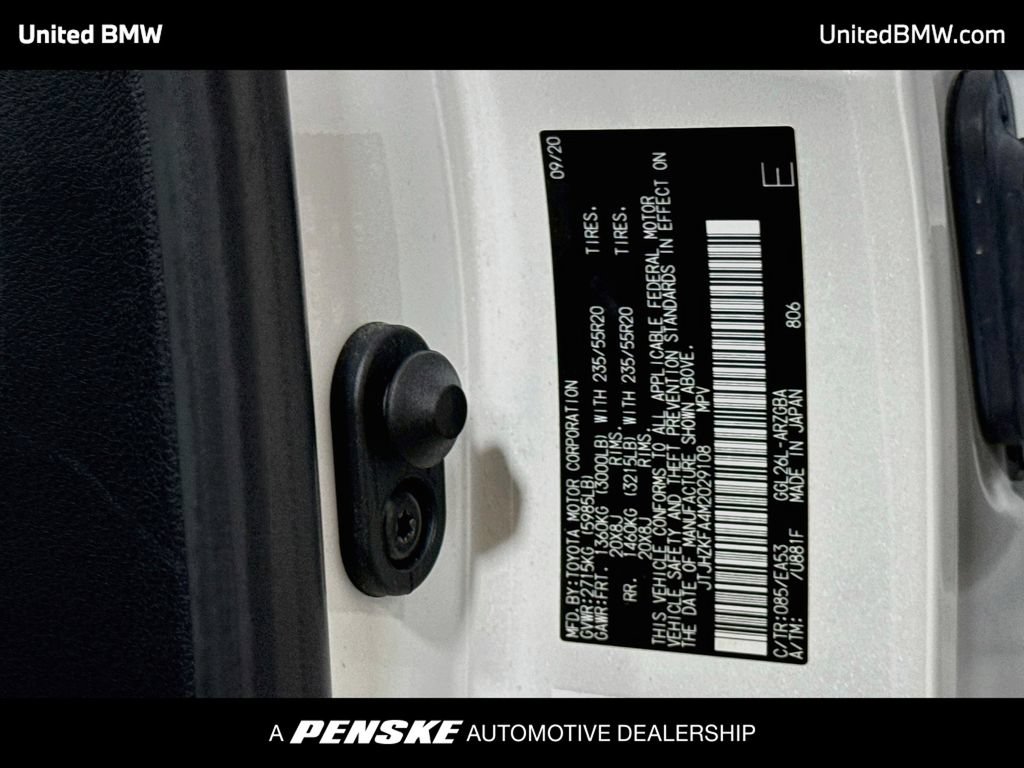 Used 2021 Lexus RX 350L Premium w/ Premium Package AWD/4WD image 22