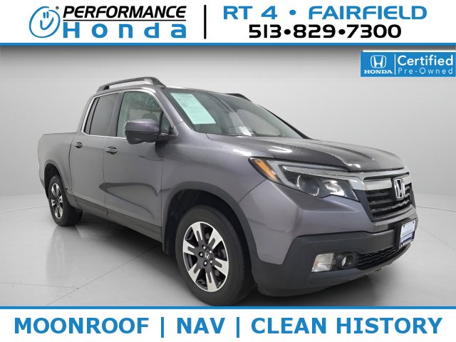 Certified 2019 Honda Ridgeline RTL-T