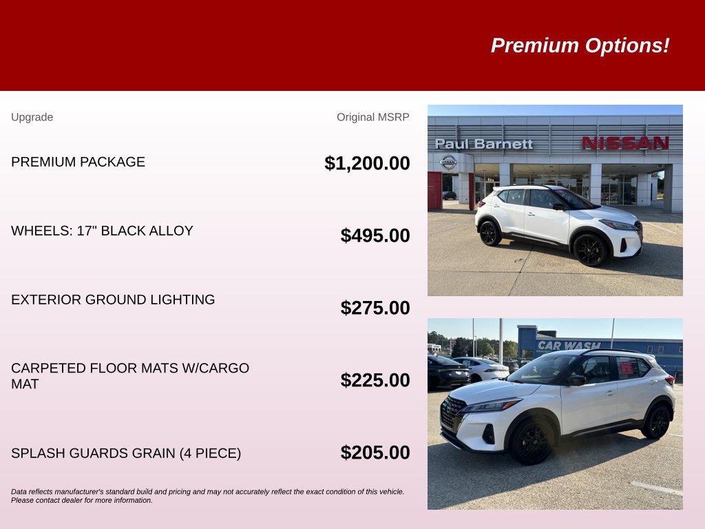 Used 2022 Nissan Kicks SR w/ Premium Package FWD image 9