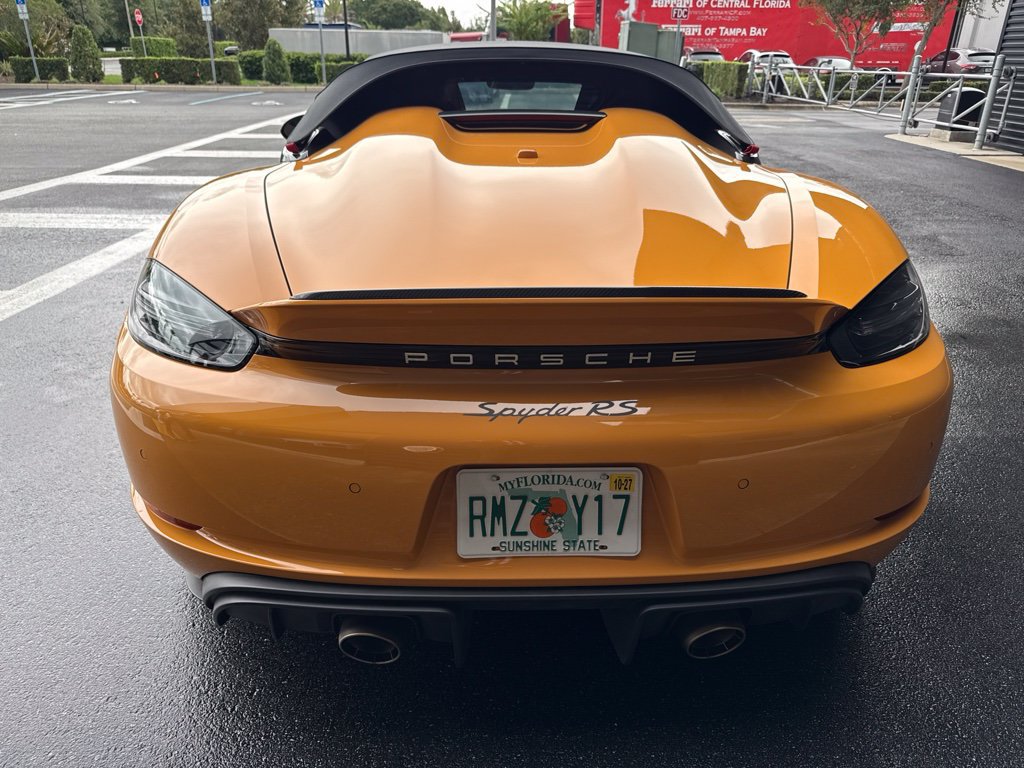 Certified 2024 Porsche 718 Boxster Spyder RS RWD image 6