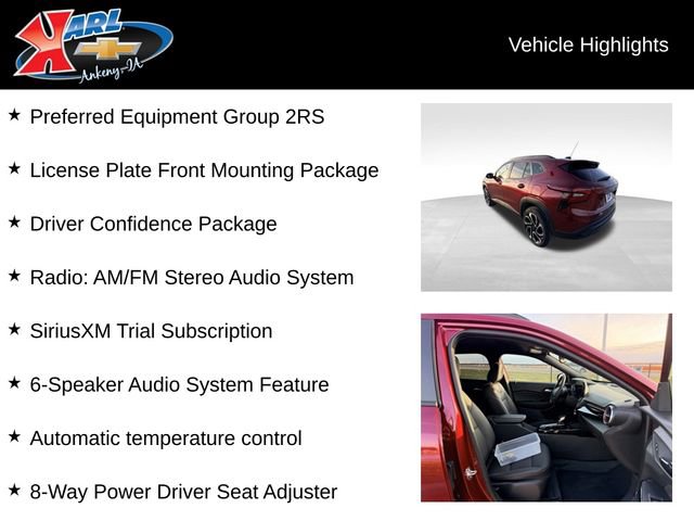 Used 2025 Chevrolet Trax RS w/ Driver Confidence Package video 2