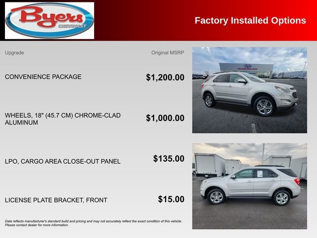 Used 2016 Chevrolet Equinox LT w/ Convenience Package image 10