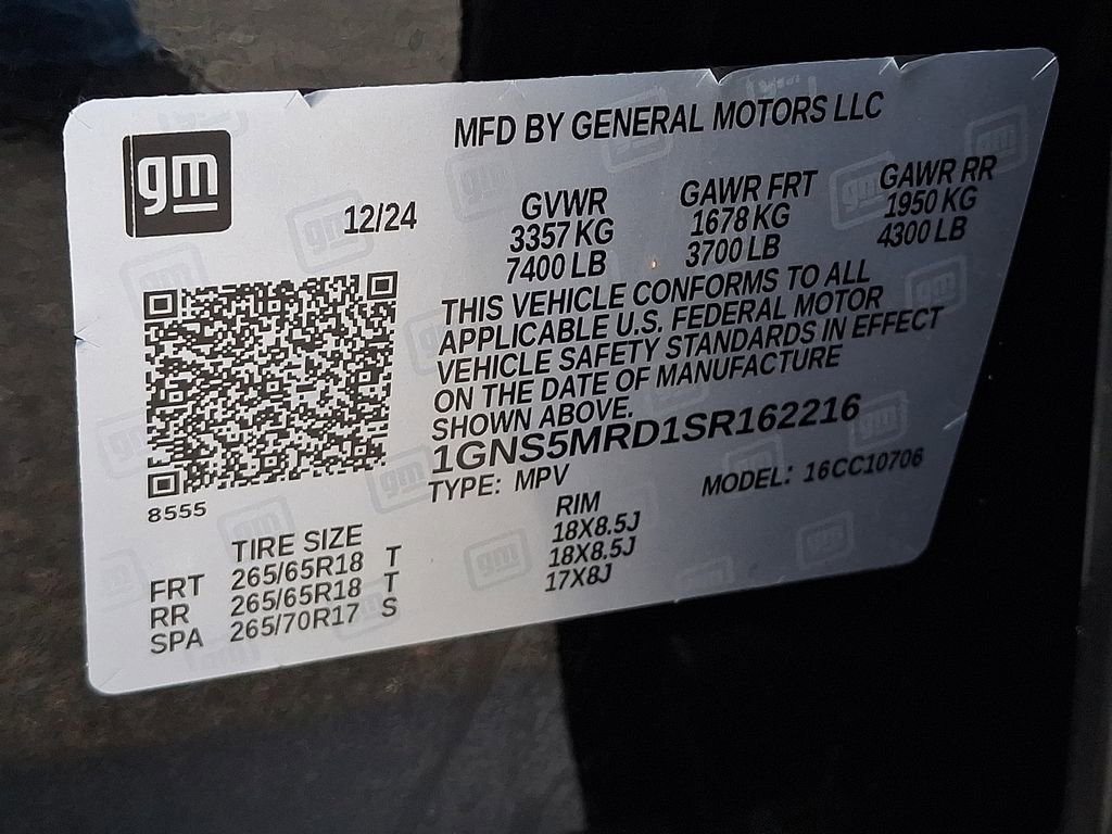 Used 2025 Chevrolet Tahoe LS RWD image 27