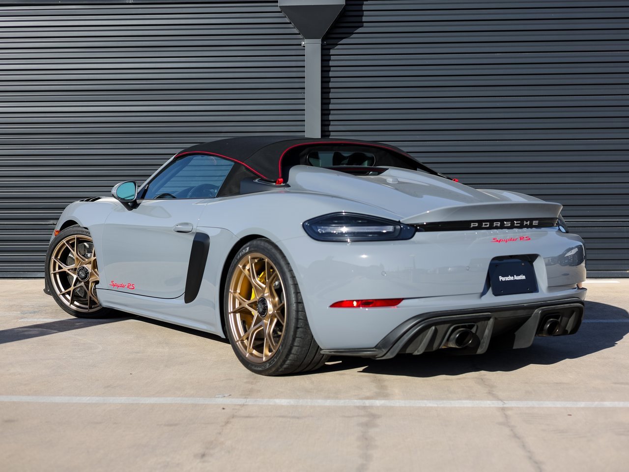 Certified 2025 Porsche 718 Boxster Spyder RS image 3