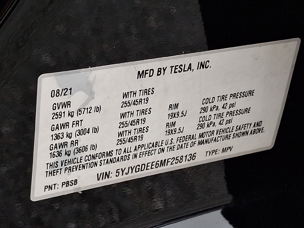 Used 2021 Tesla Model Y Long Range AWD/4WD image 29