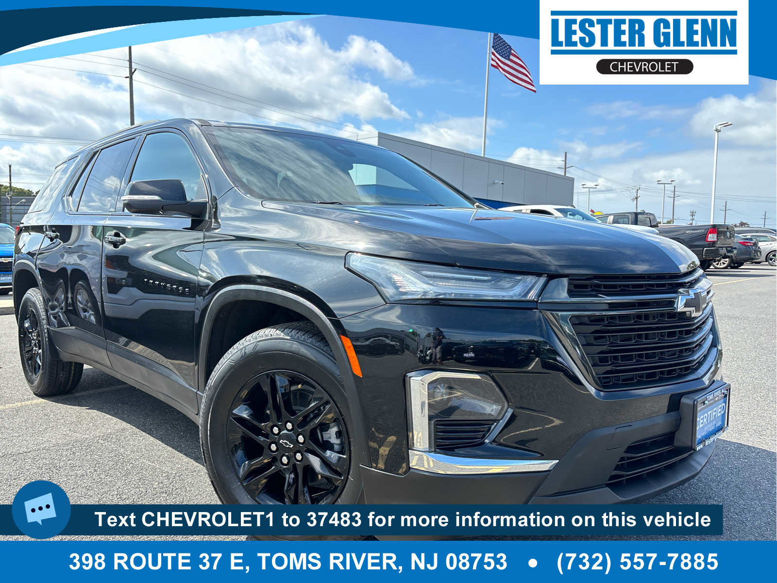 Certified 2023 Chevrolet Traverse LT w/ Midnight/Sport Edition