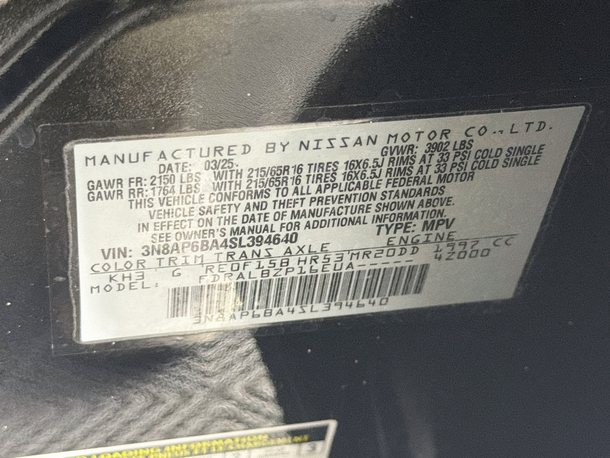 Used 2025 Nissan Kicks S FWD image 12