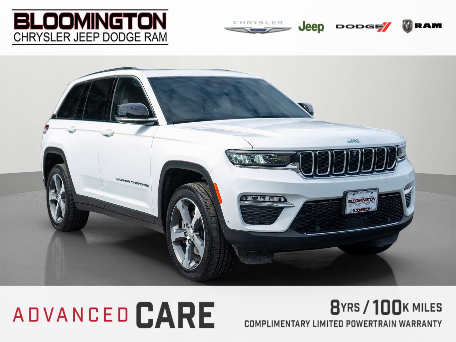 Used 2022 Jeep Grand Cherokee Limited 4xe w/ Luxury Tech Group II image 1