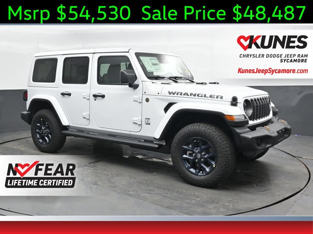 New 2026 Jeep Wrangler Unlimited Sport AWD/4WD image 1
