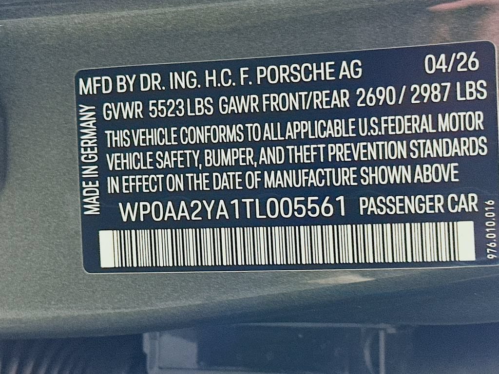 New 2026 Porsche Panamera RWD image 35