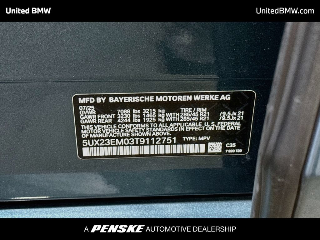 Certified 2026 BMW X7 xDrive40i AWD/4WD image 16
