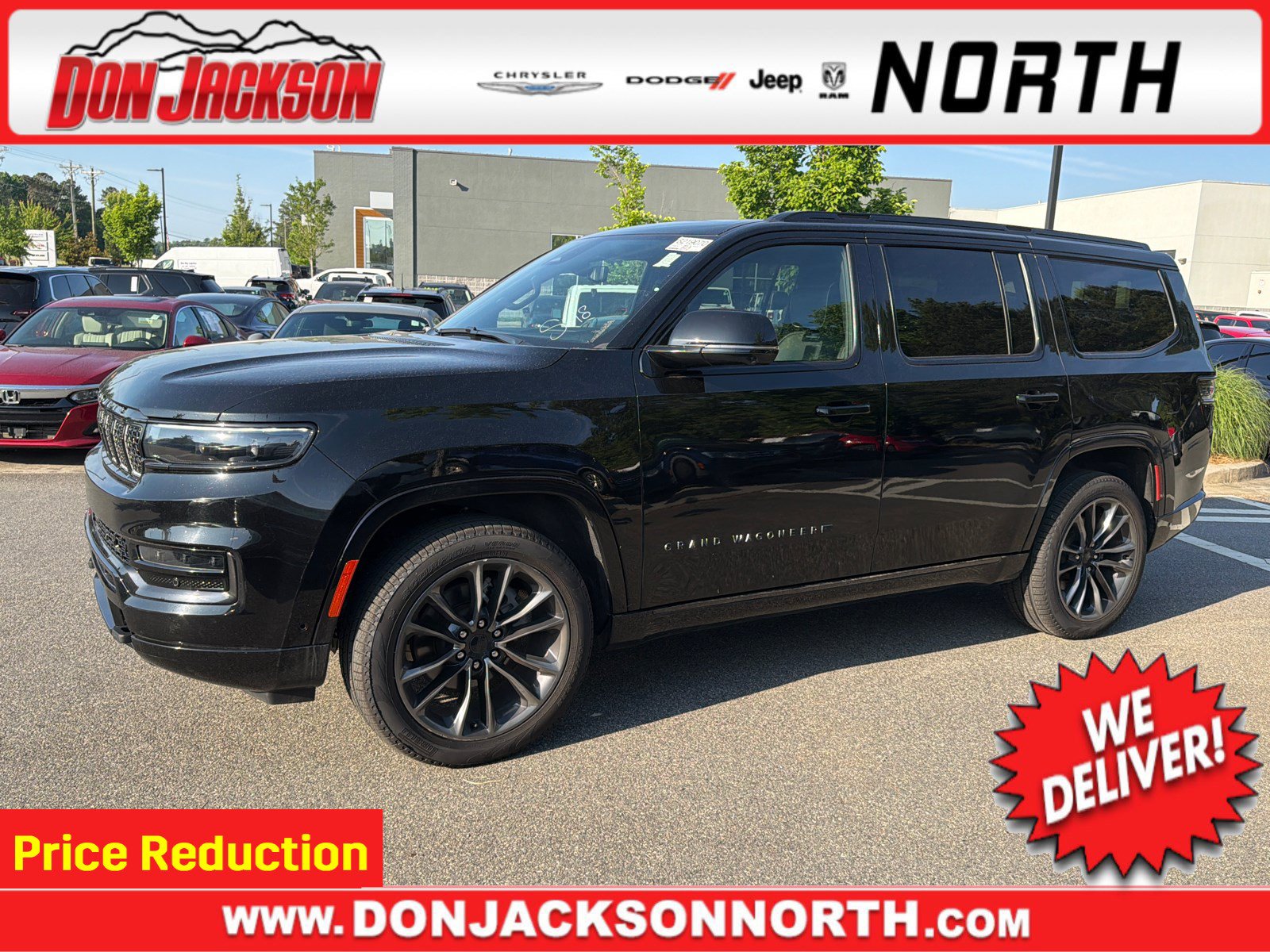 Certified 2025 Jeep Grand Wagoneer Series III w/ Quick Order Packagew 28T