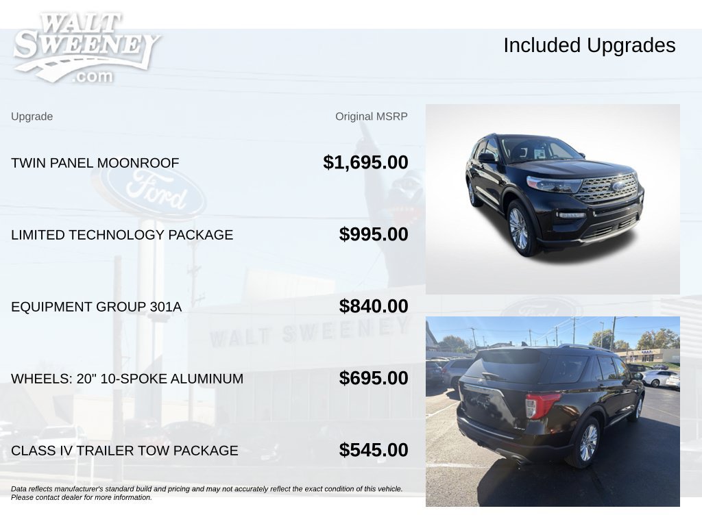 Used 2023 Ford Explorer Limited w/ Limited Technology Package AWD/4WD image 11