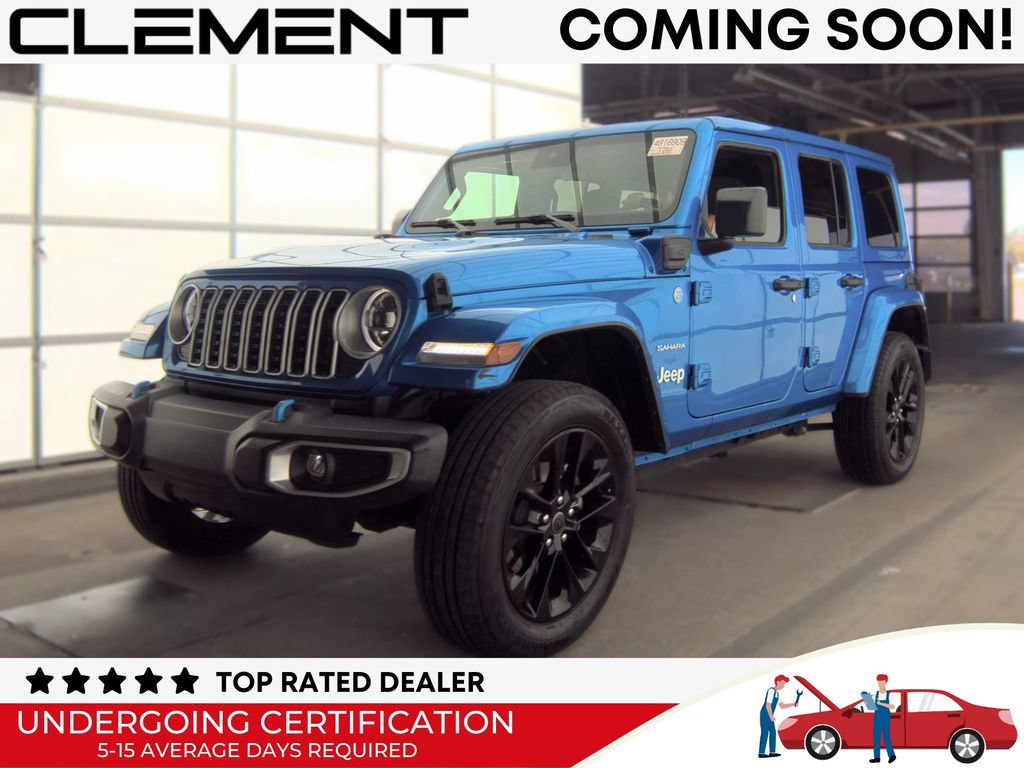 Used 2024 Jeep Wrangler Unlimited Sahara w/ Dual Top Group AWD/4WD image 1