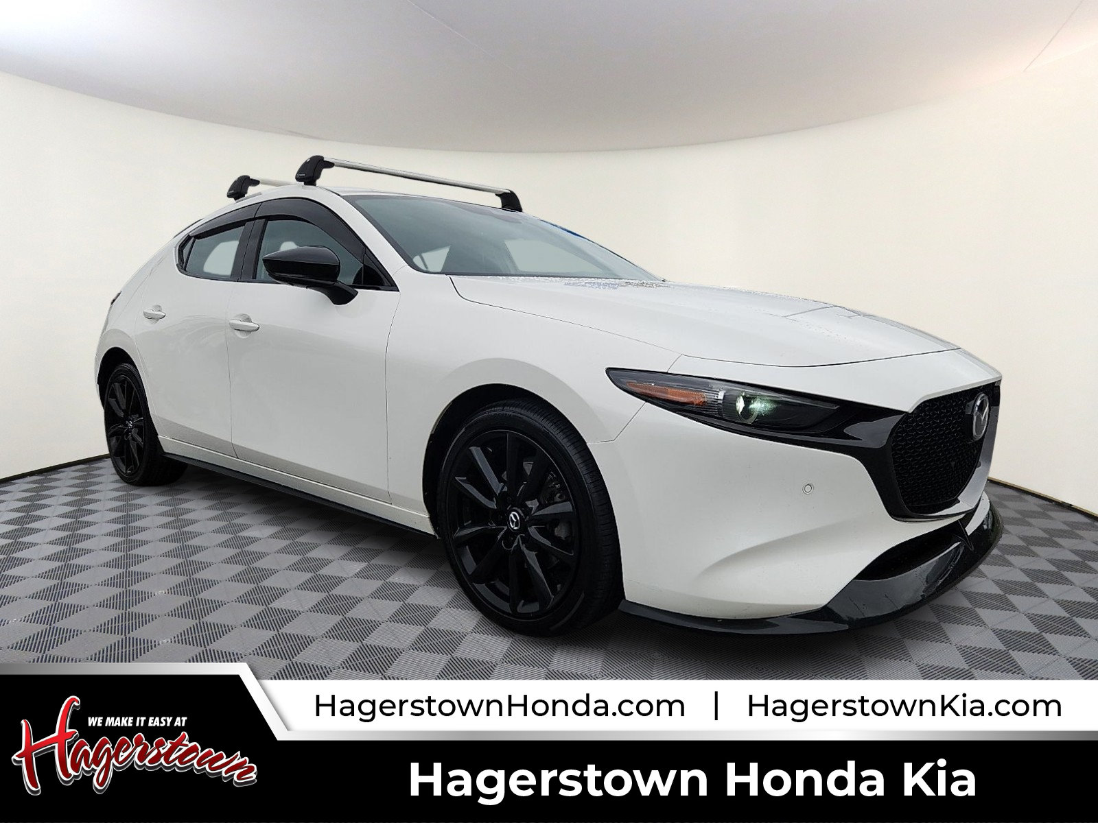 Used 2021 MAZDA MAZDA3 Hatchback w/Premium Plus Pkg