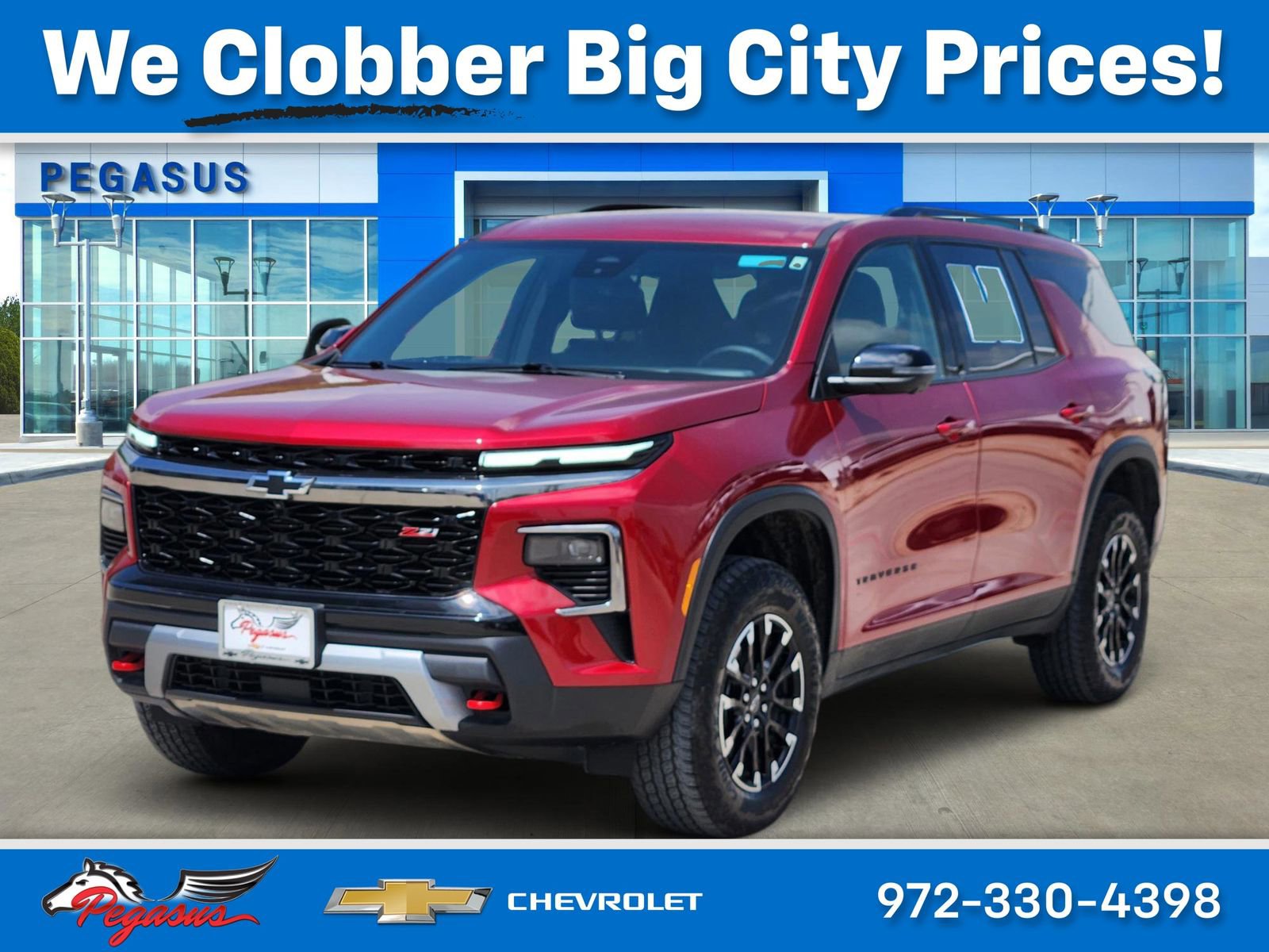 Used 2024 Chevrolet Traverse Z71 AWD/4WD image 2