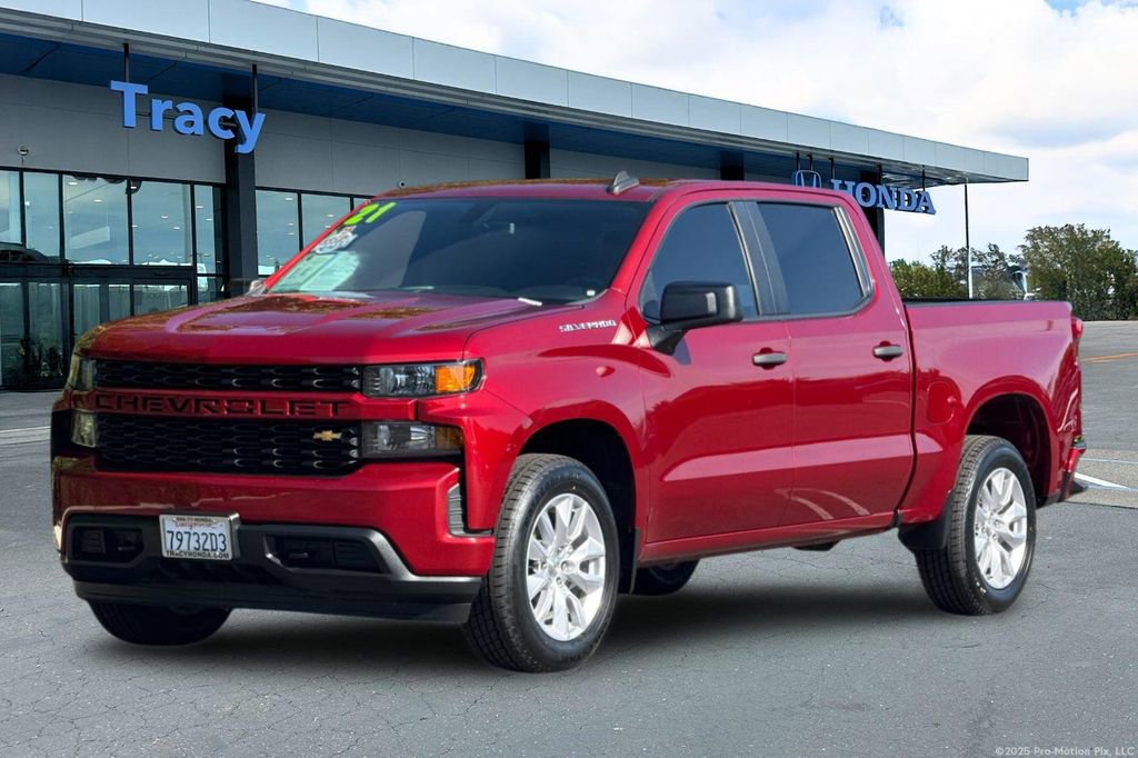 Used 2021 Chevrolet Silverado 1500 Custom RWD image 14