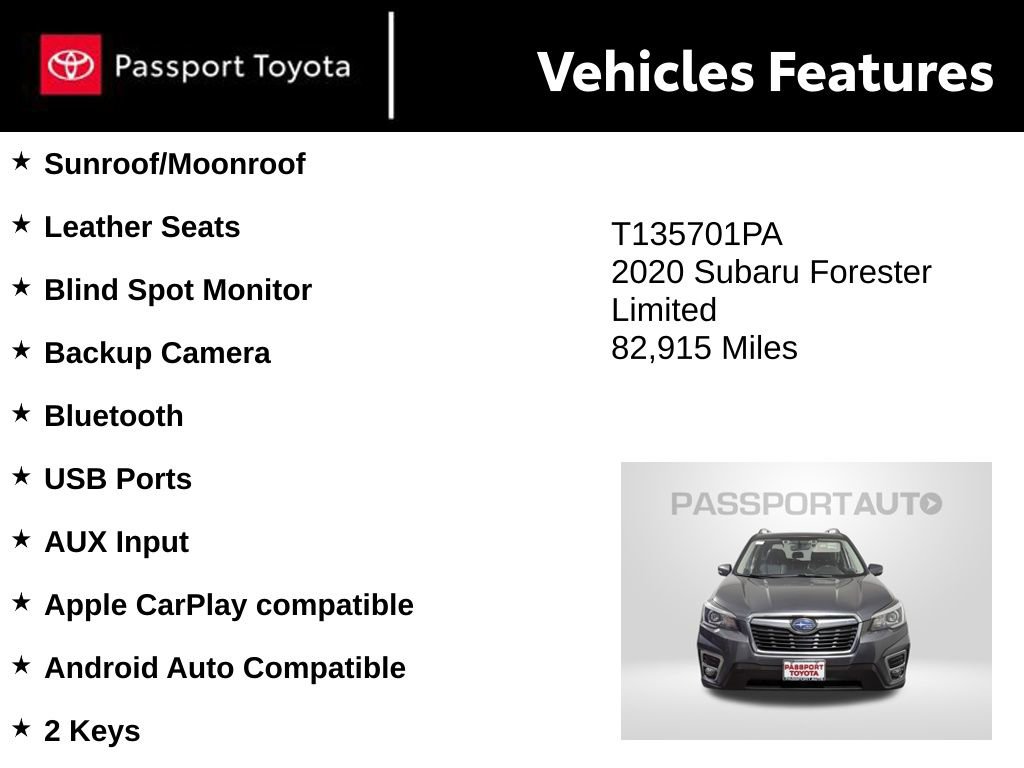 Used 2020 Subaru Forester Limited image 10