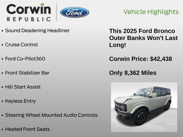 Used 2025 Ford Bronco Outer Banks image 7