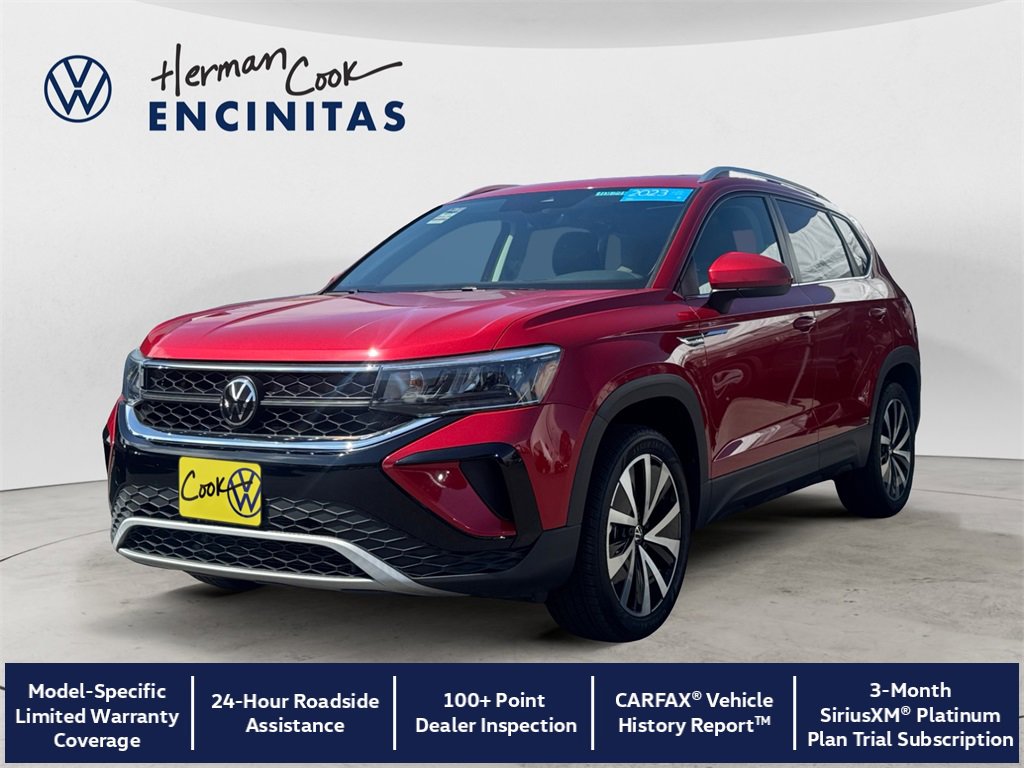 Certified 2023 Volkswagen Taos SE image 1