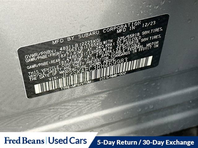Used 2024 Subaru Forester Sport image 34