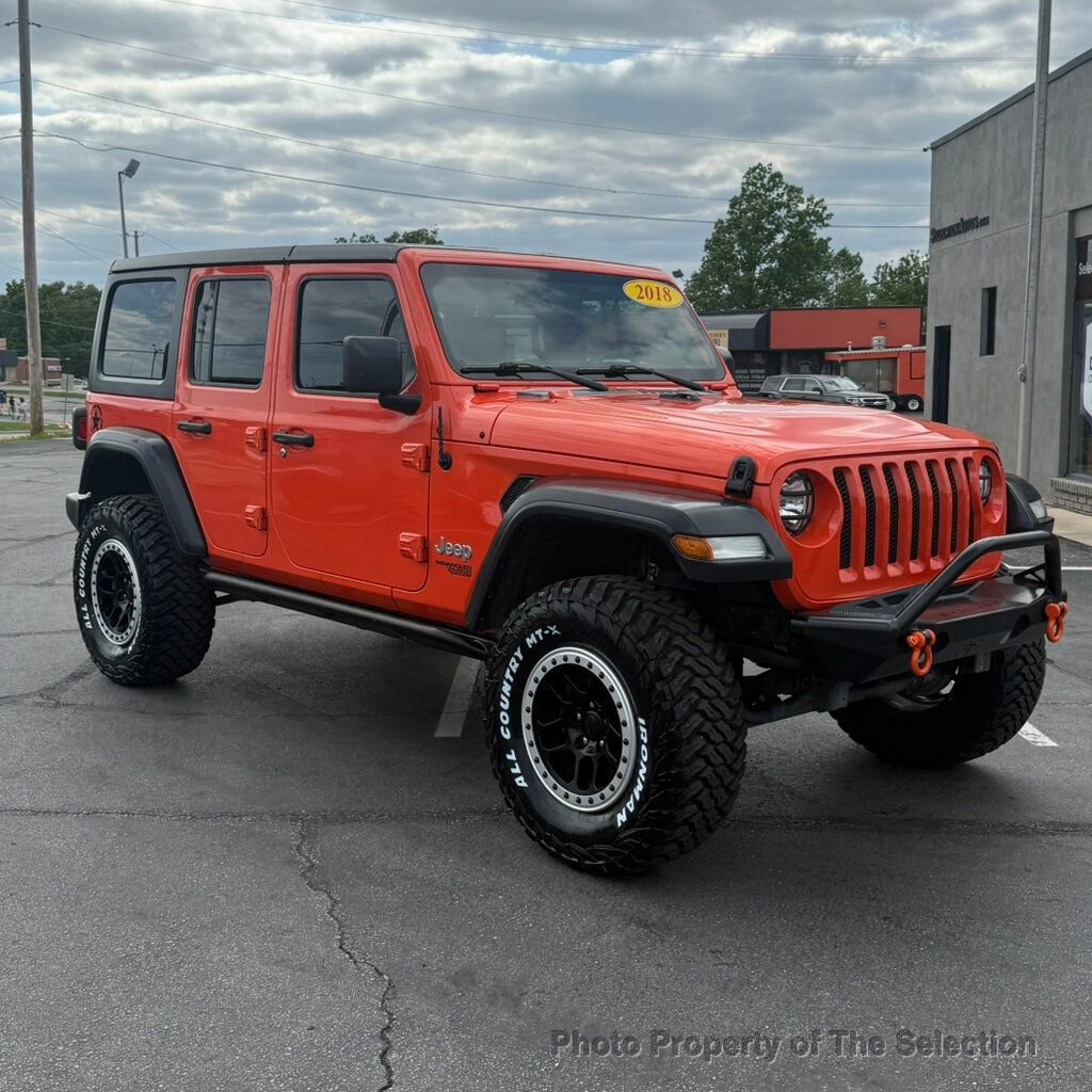 Used 2018 Jeep Wrangler Unlimited Sport AWD/4WD image 2