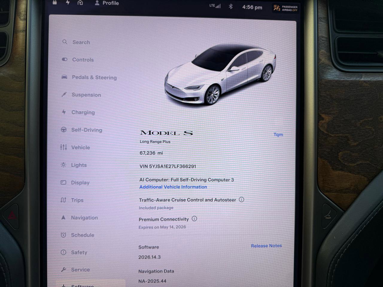 Used 2020 Tesla Model S Long Range Plus AWD/4WD image 21