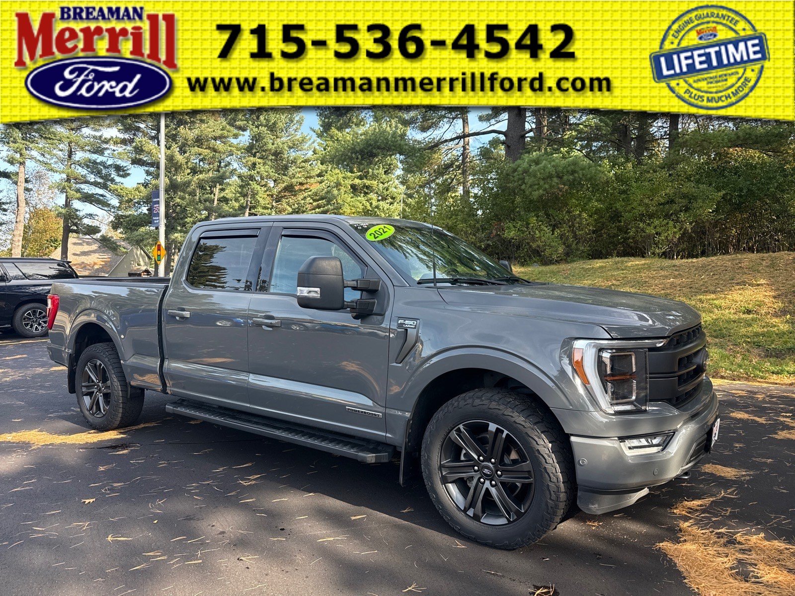Used 2021 Ford F150 Lariat w/ Equipment Group 502A High AWD/4WD image 1
