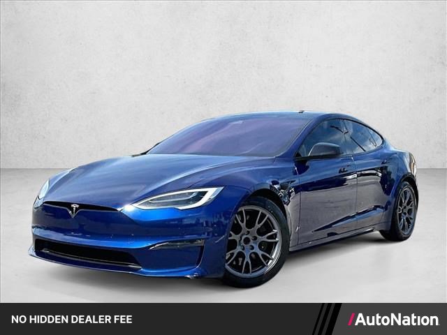 Used 2021 Tesla Model S Plaid AWD/4WD image 1