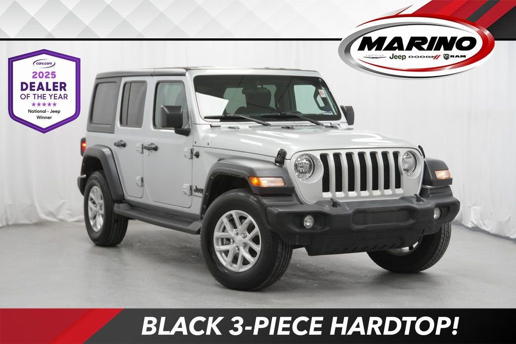 Certified 2023 Jeep Wrangler Sport S image 1
