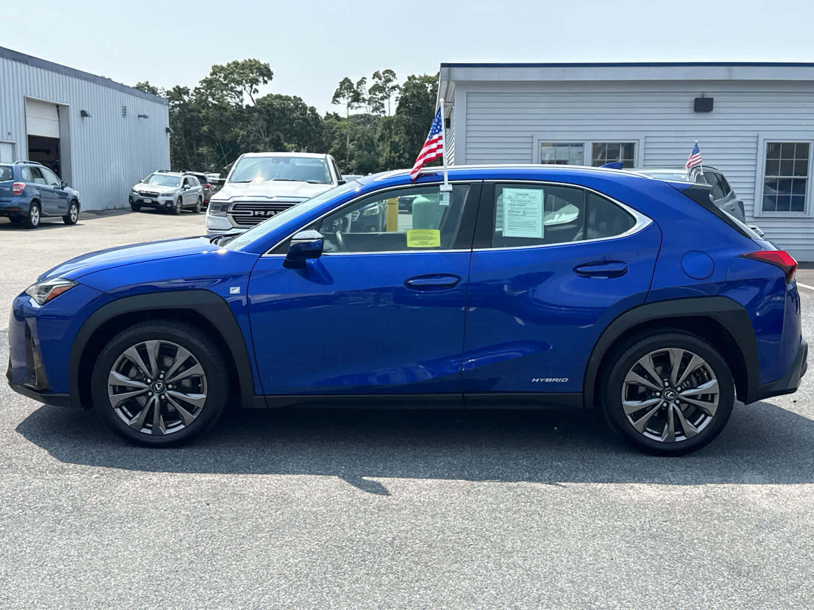 Used 2021 Lexus UX 250h F Sport w/ F Sport Premium Package AWD/4WD image 4