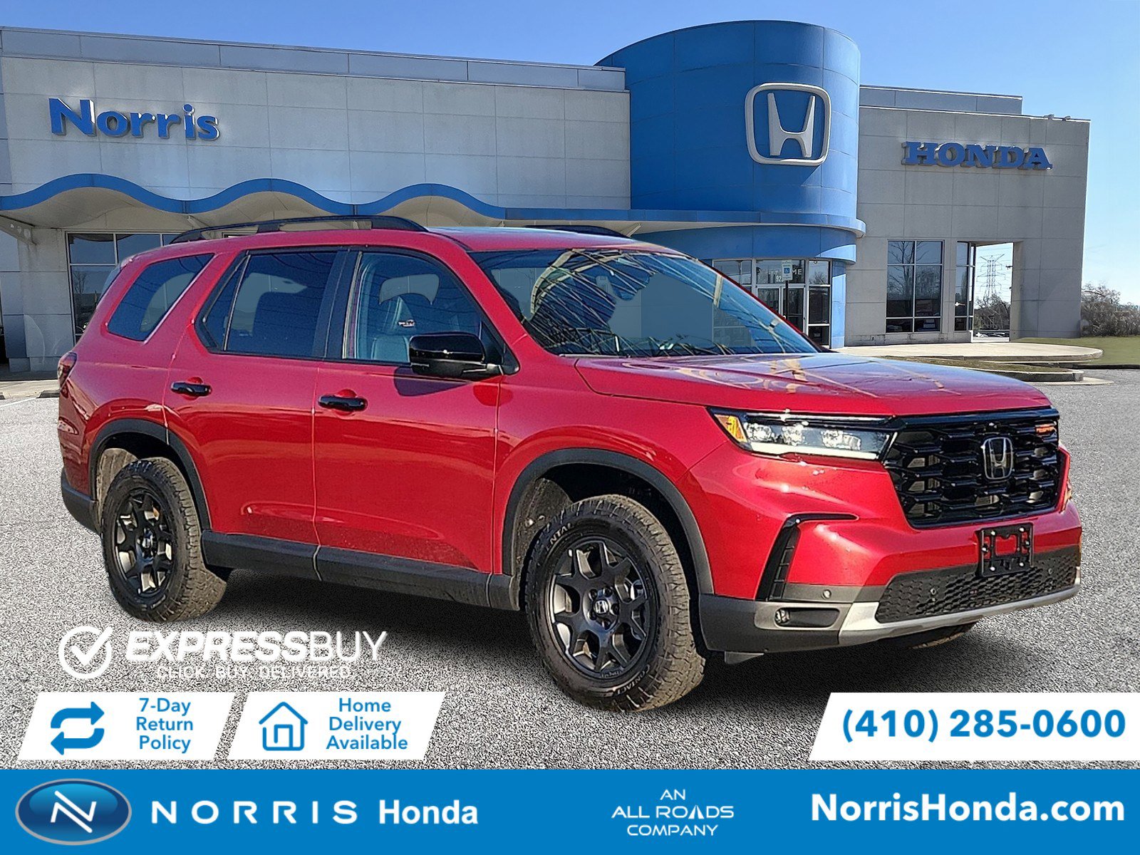 New 2025 Honda Pilot TrailSport