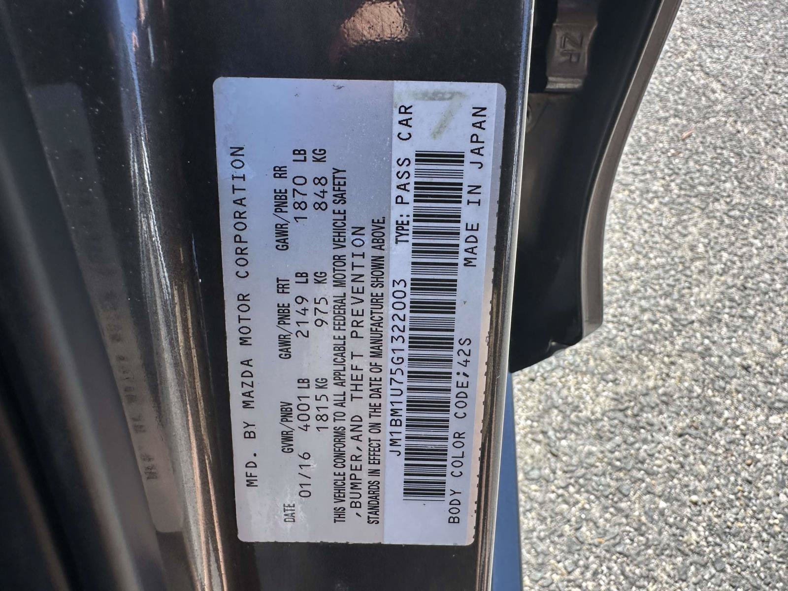 Used 2016 MAZDA MAZDA3 i Sport w/ Preferred Equipment Package FWD image 33