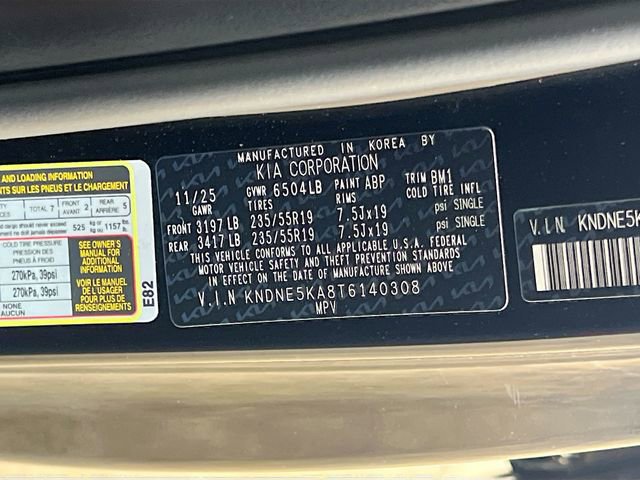 New 2026 Kia Carnival SX Prestige image 36