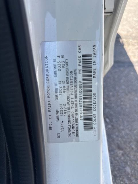 Used 2016 MAZDA MAZDA6 Sport FWD image 5