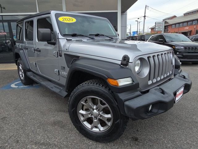 Used 2020 Jeep Wrangler Unlimited Sport AWD/4WD image 2
