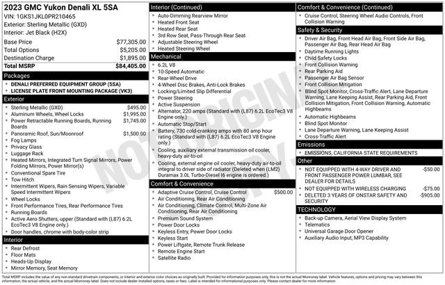 Used 2023 GMC Yukon XL Denali image 27