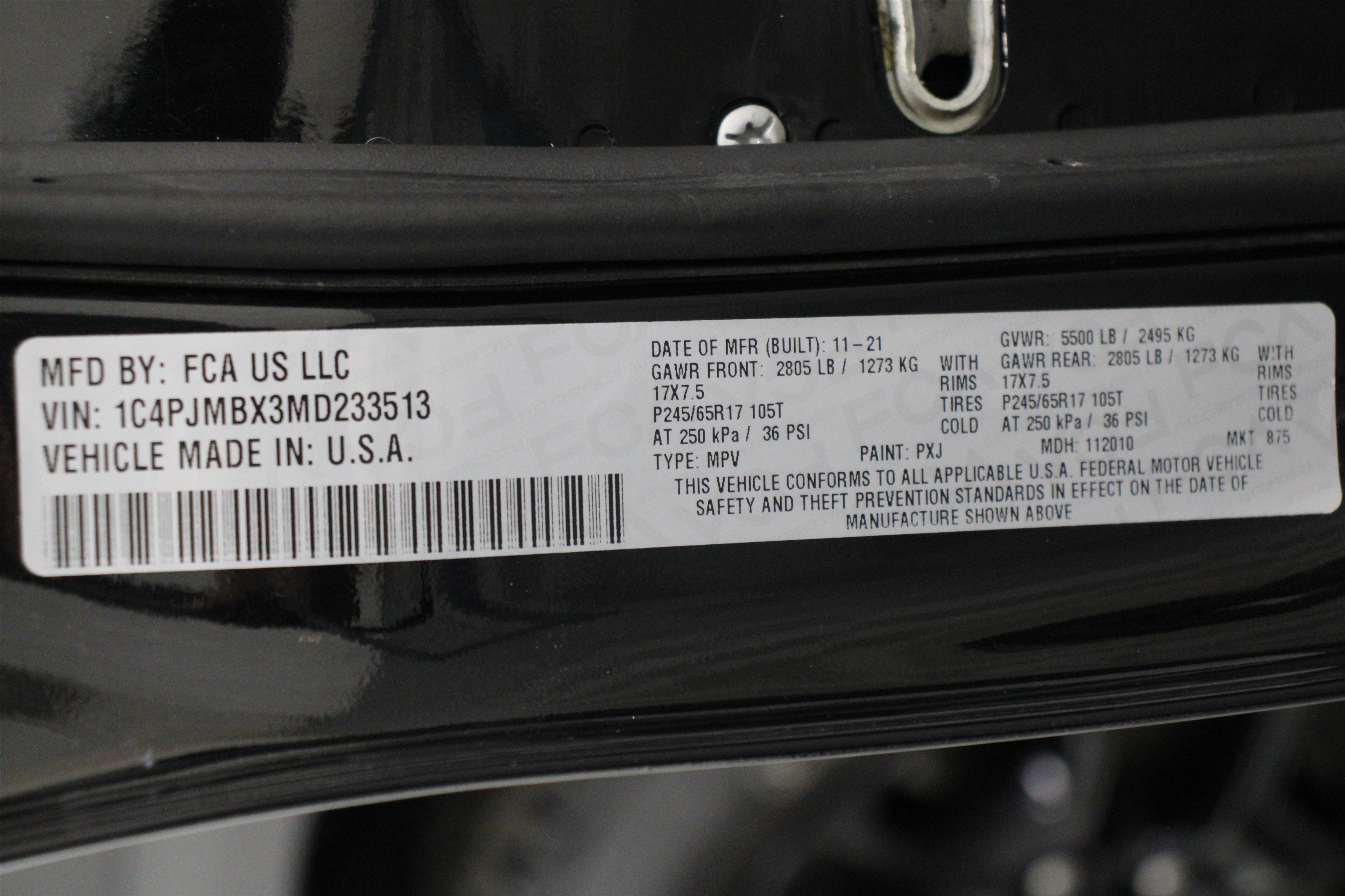 Used 2021 Jeep Cherokee Trailhawk w/ Premium Leather Package image 40