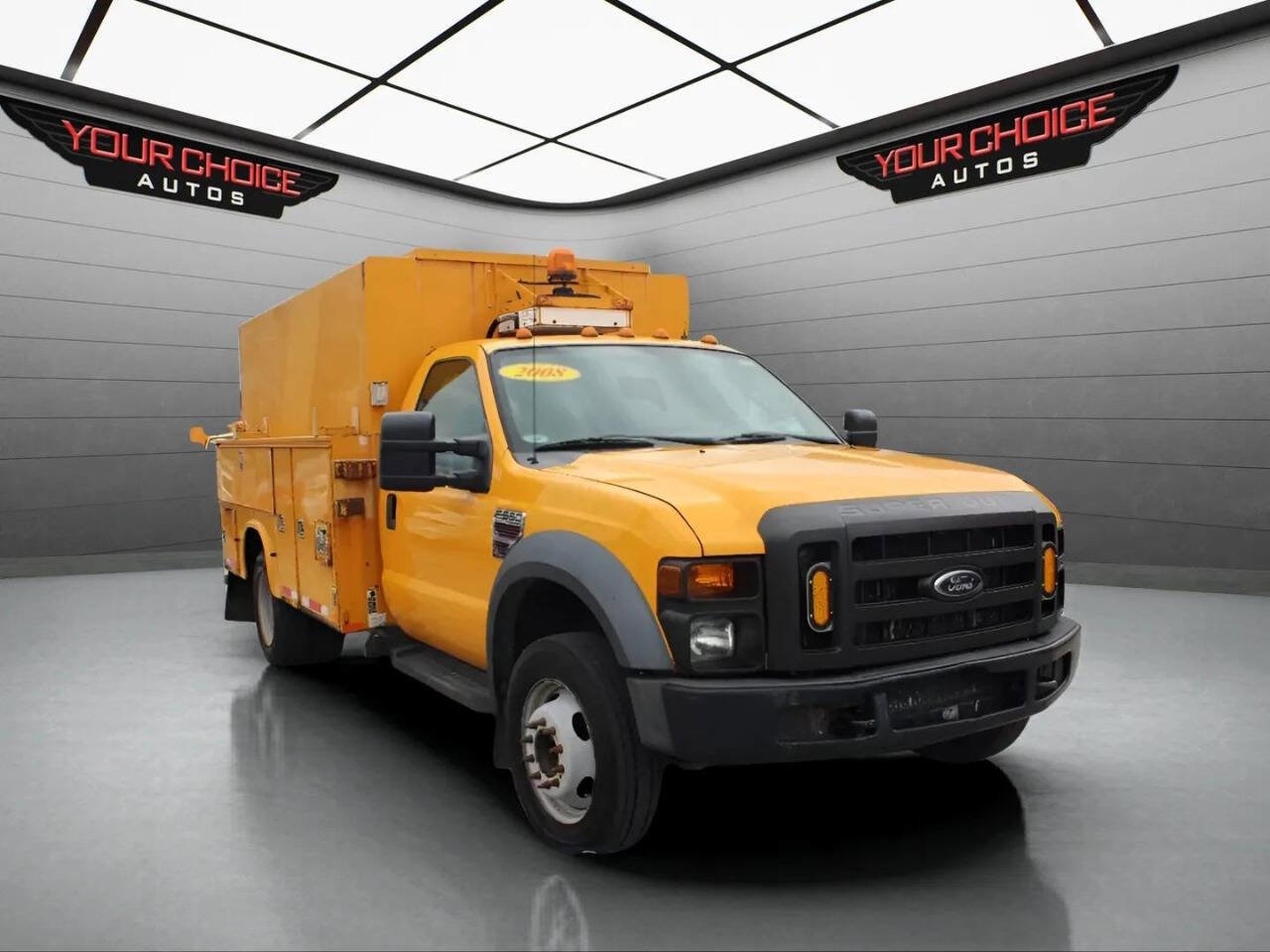 Used 2008 Ford F550 2WD Regular Cab Super Duty image 3
