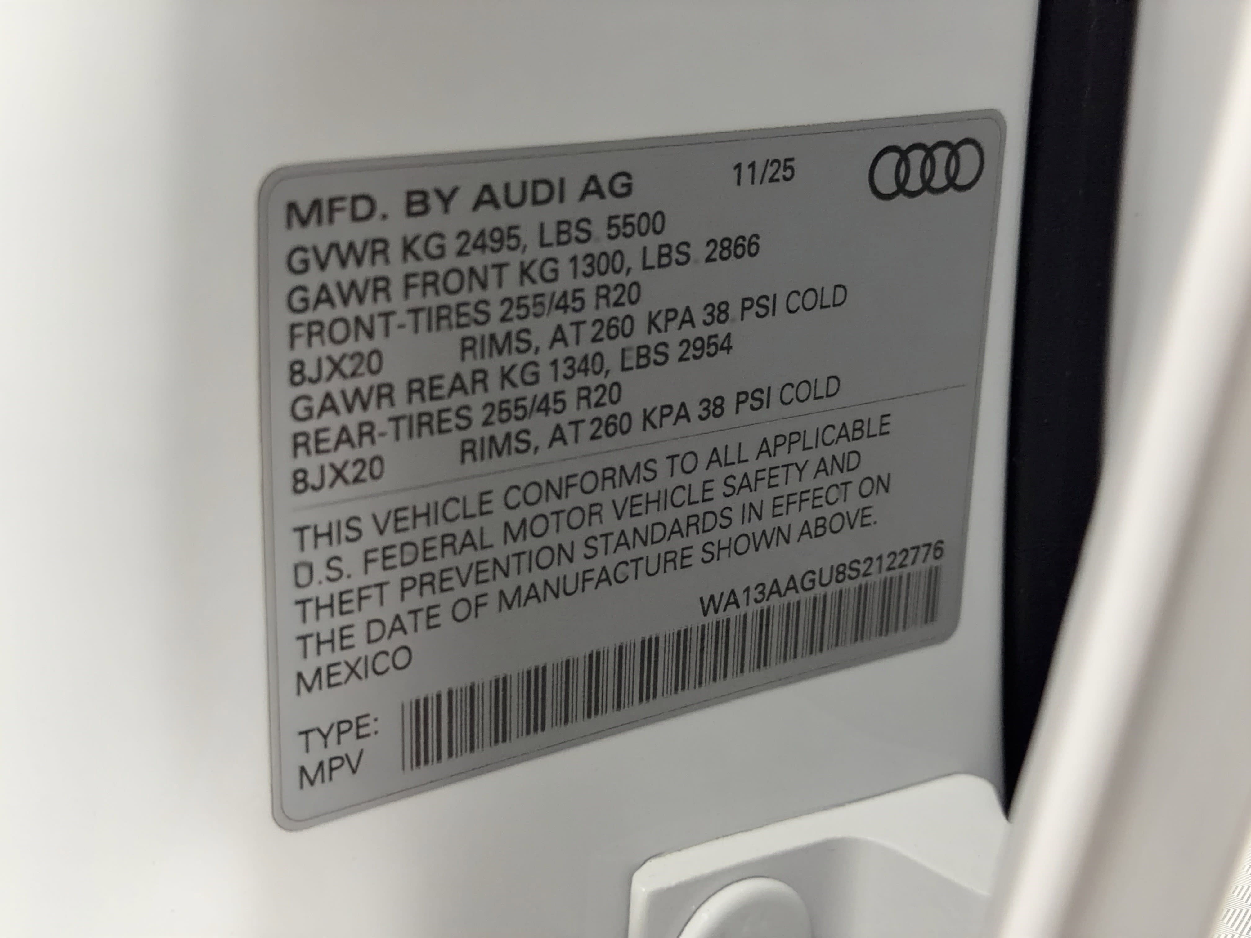 New 2025 Audi Q5 Prestige image 27