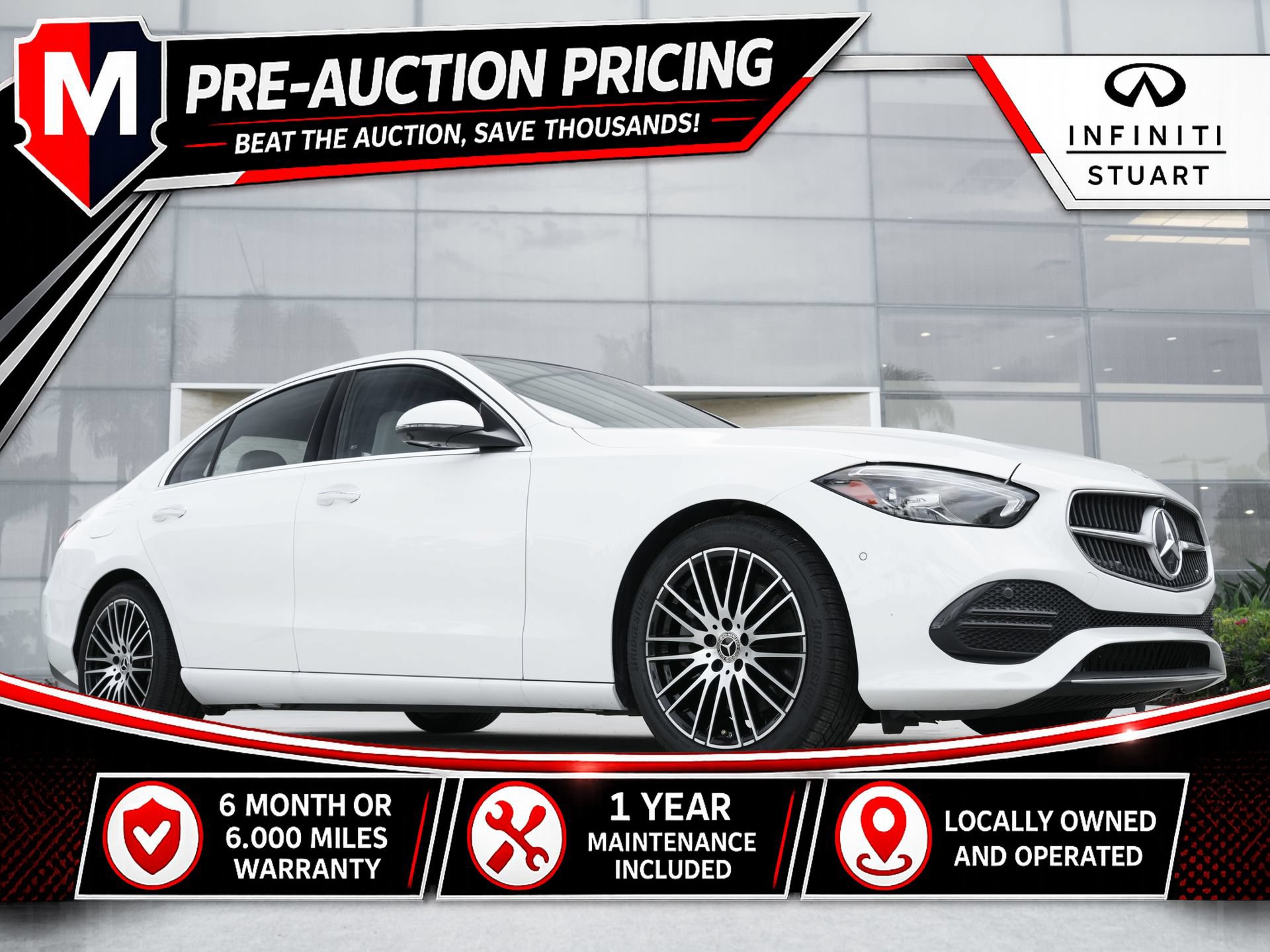 Used 2024 Mercedes-Benz C 300 4MATIC Sedan